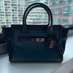 Coach leather handbag